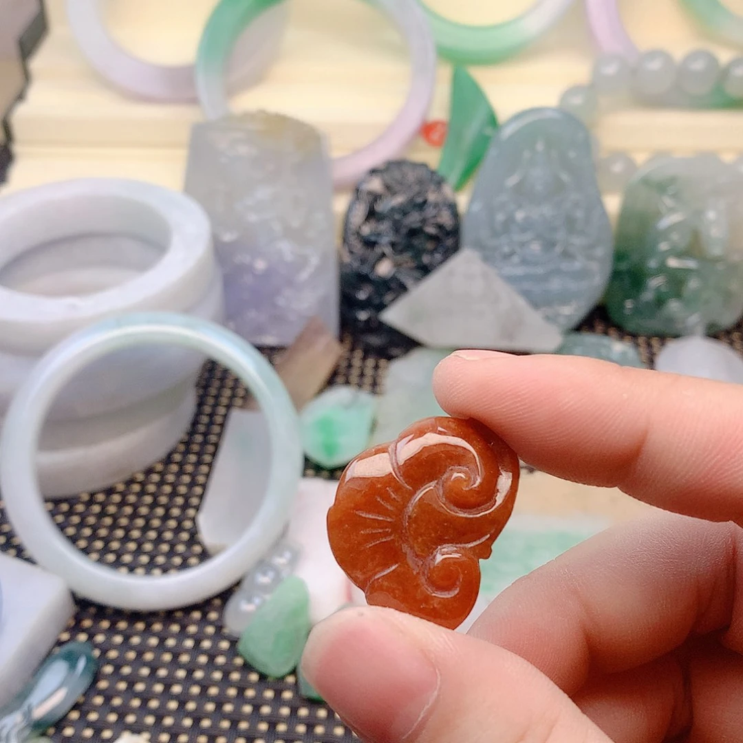 玛瑙/玉髓手链合金翡翠a货