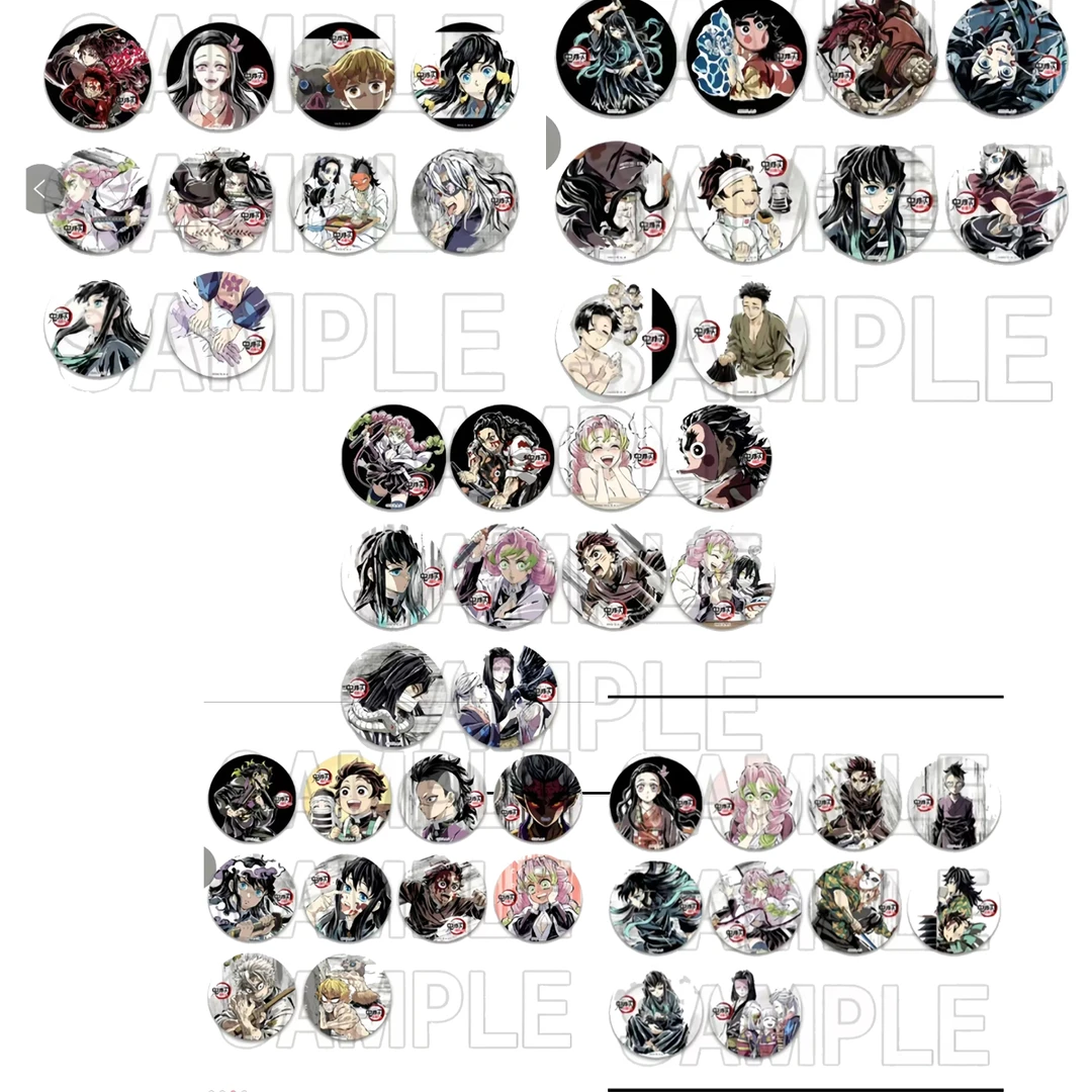 【鬼灭之刃】幕间吧唧徽章 日谷盲盒代拆