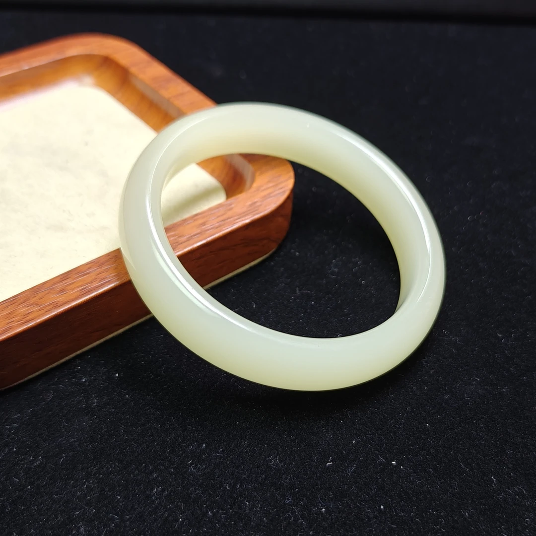 [停业清货]新疆冰晴水宽版手镯-354-多样性发一