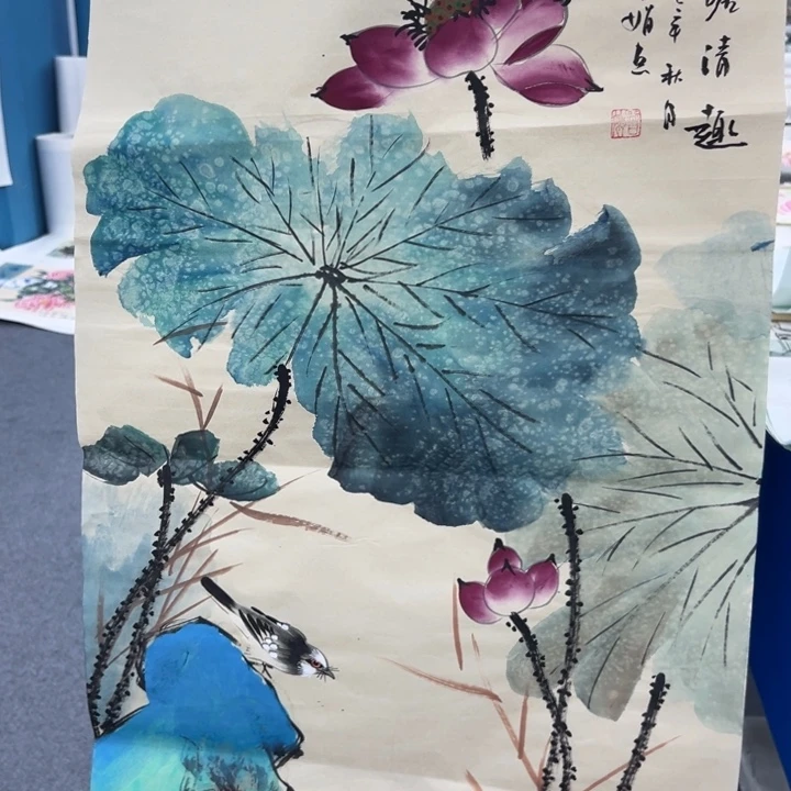 国画宣纸纯手绘字画