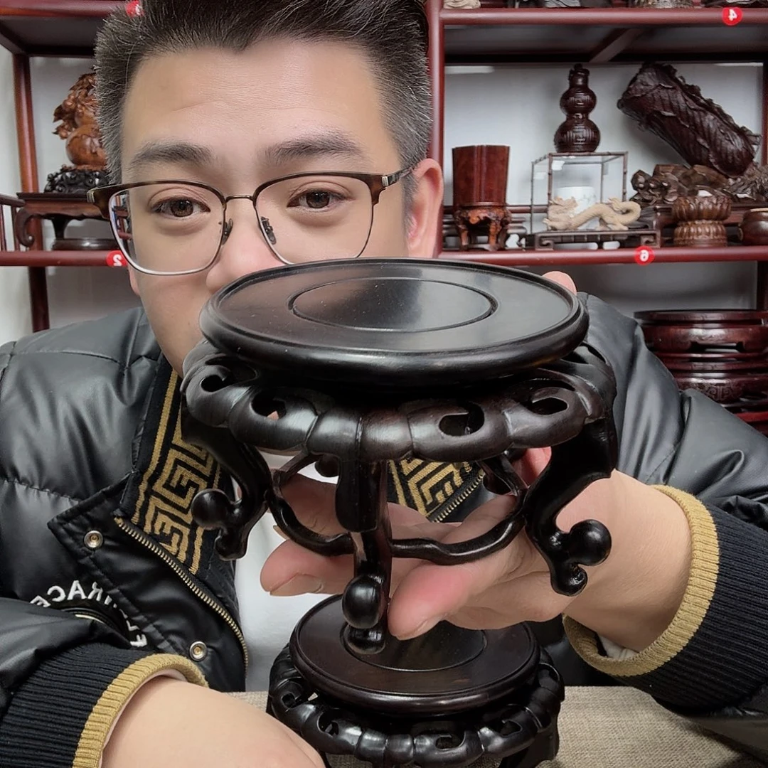 紫光檀工艺品底座
