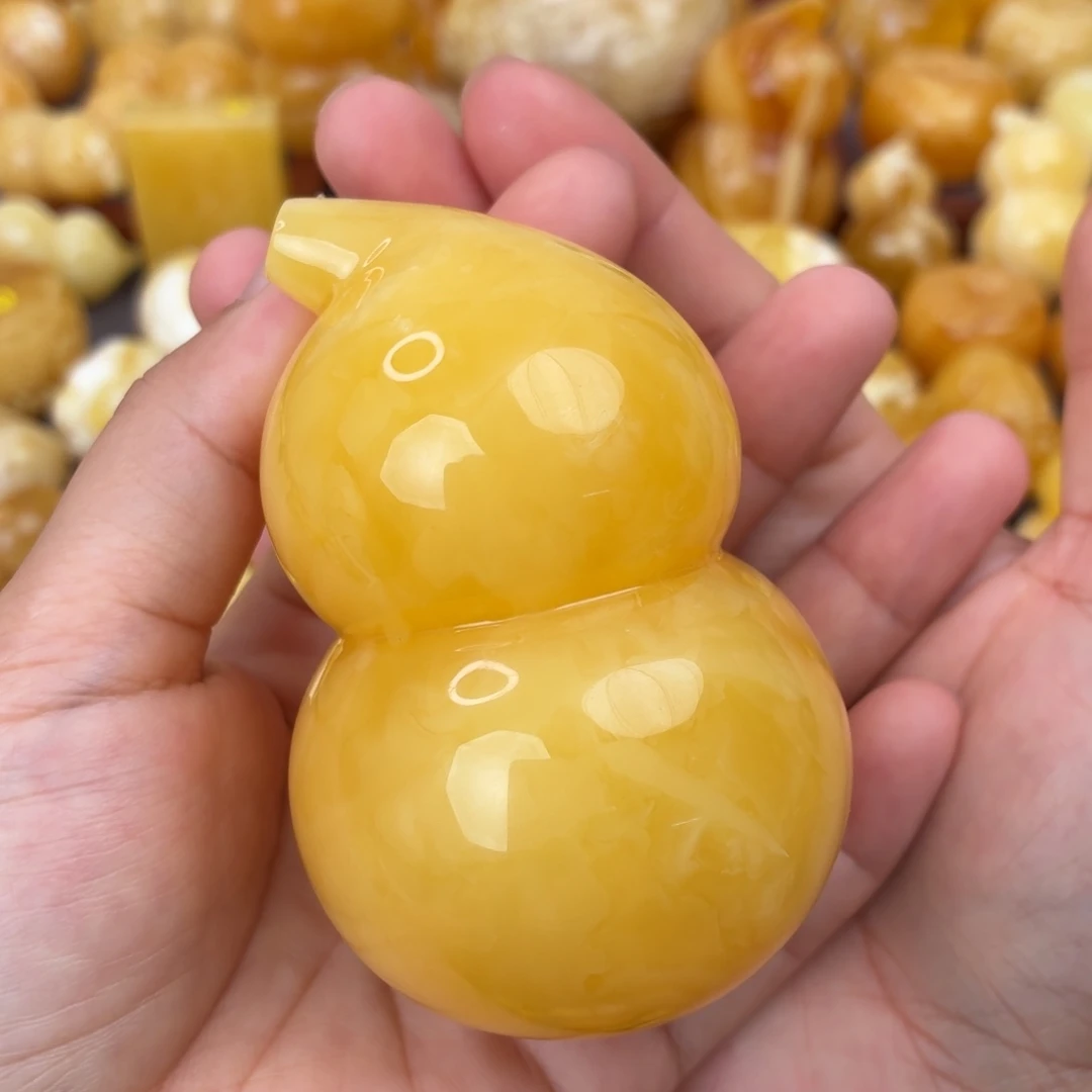 蜜蜡未镶嵌吊坠(不含链)葫芦