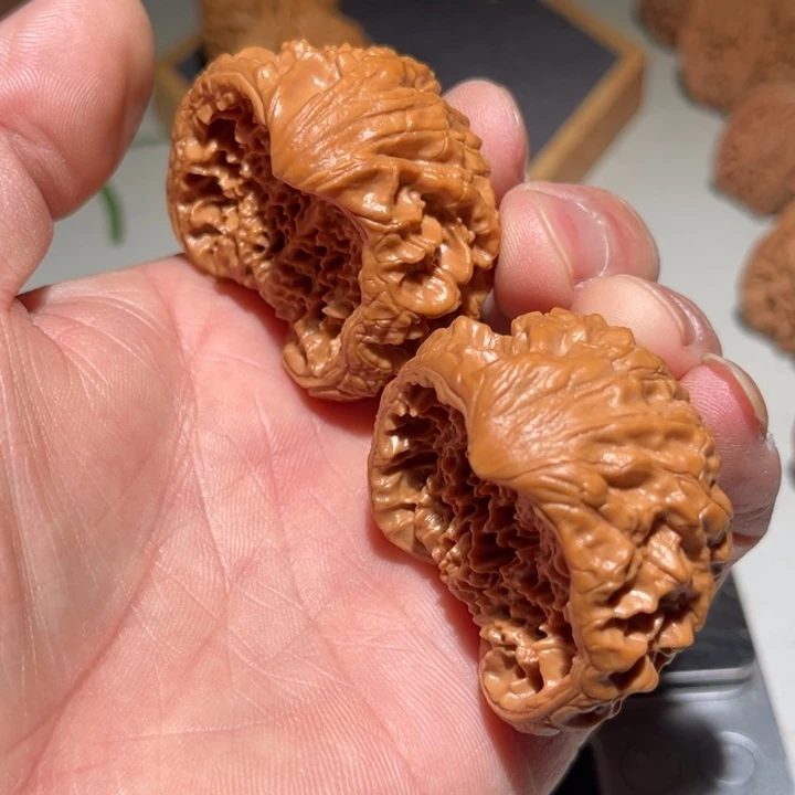 文玩核桃吊坠聚宝盆45