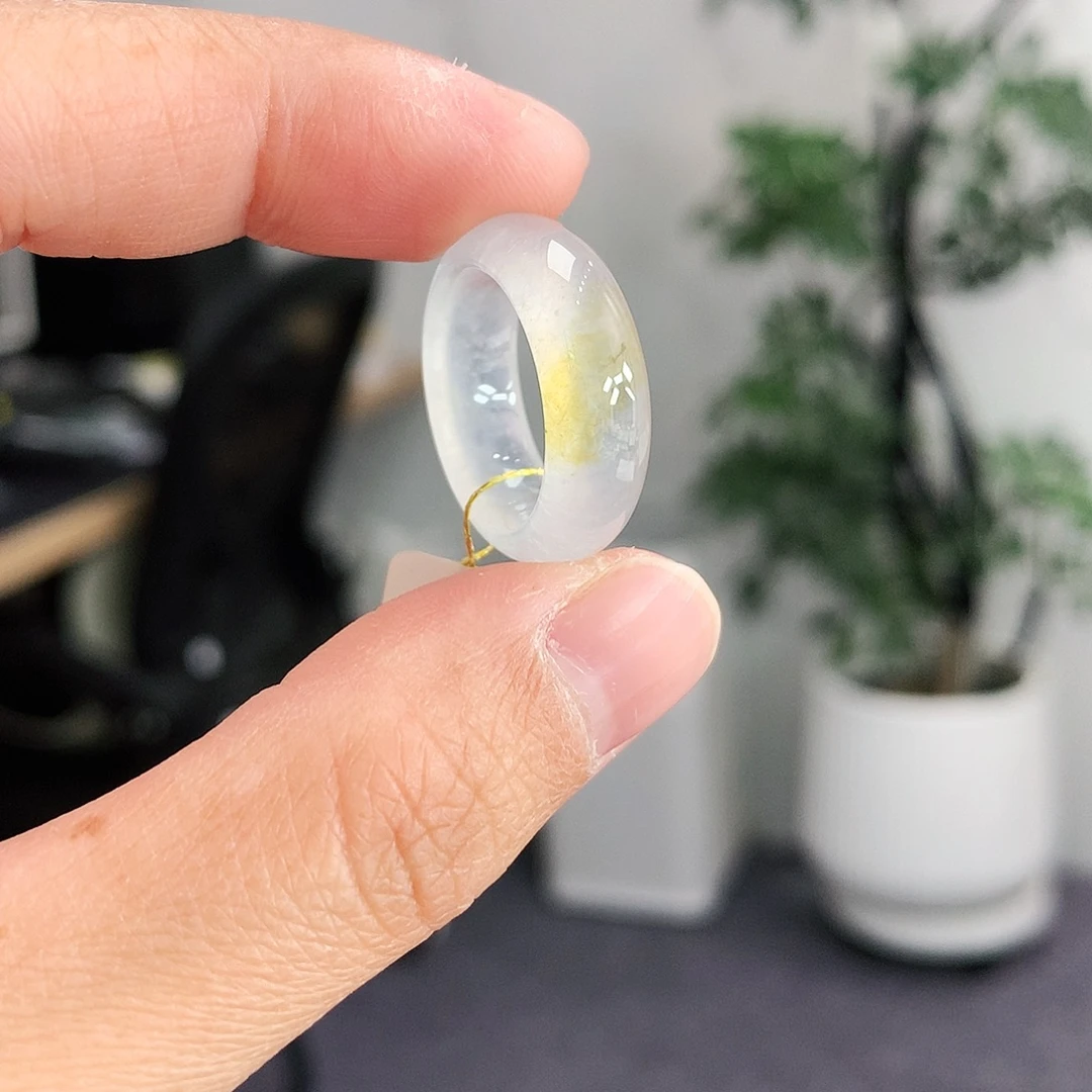 翡翠未镶嵌戒指9号