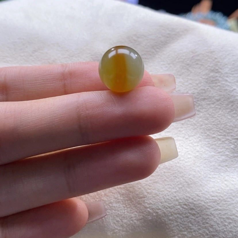 【闪购商品】翡翠颈饰未镶嵌冰胶红翡色根珠卡13