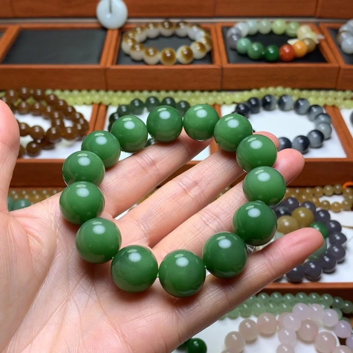 和田玉手串未镶嵌