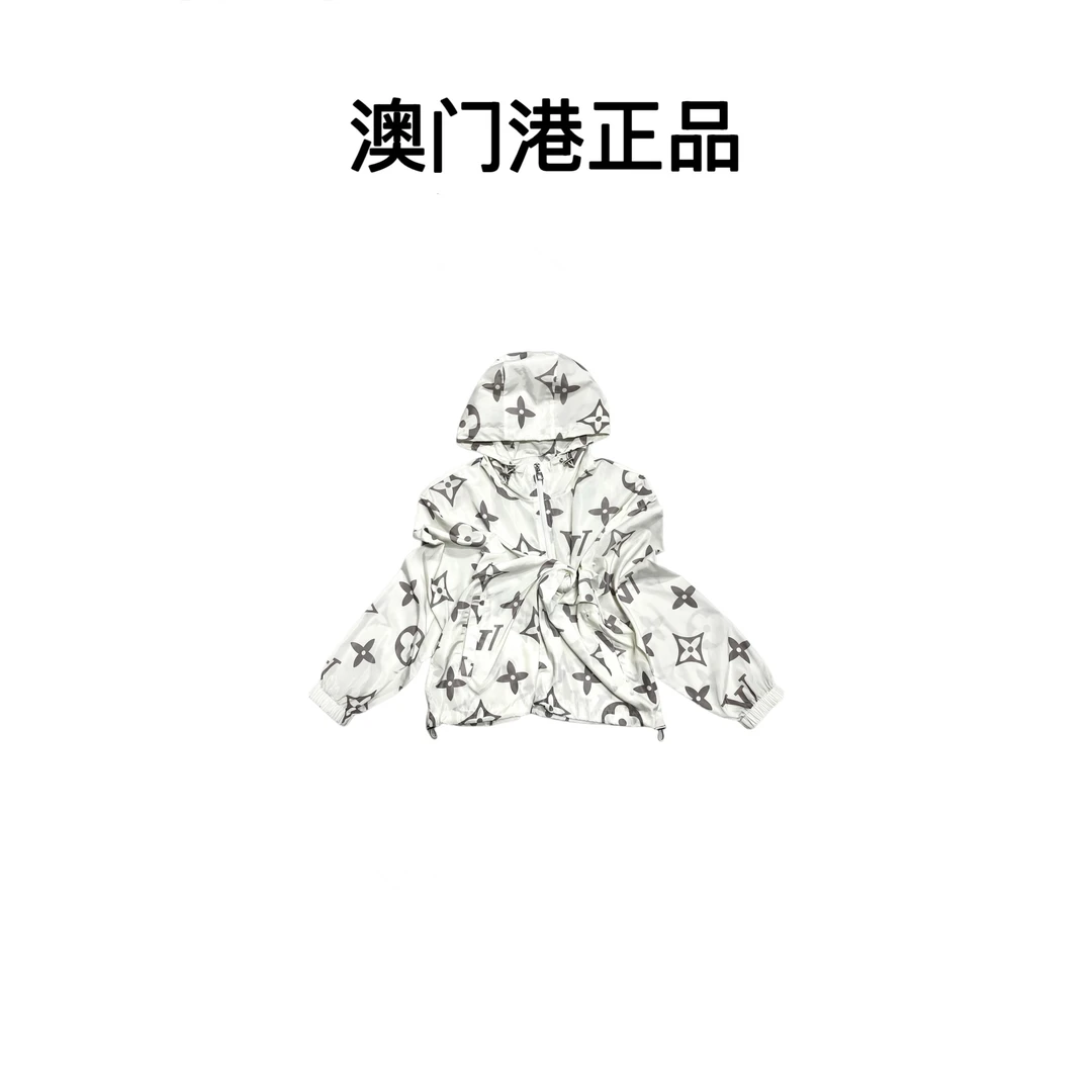 【澳门港正品】 潮流时尚百搭连帽夏季防晒短外套7670