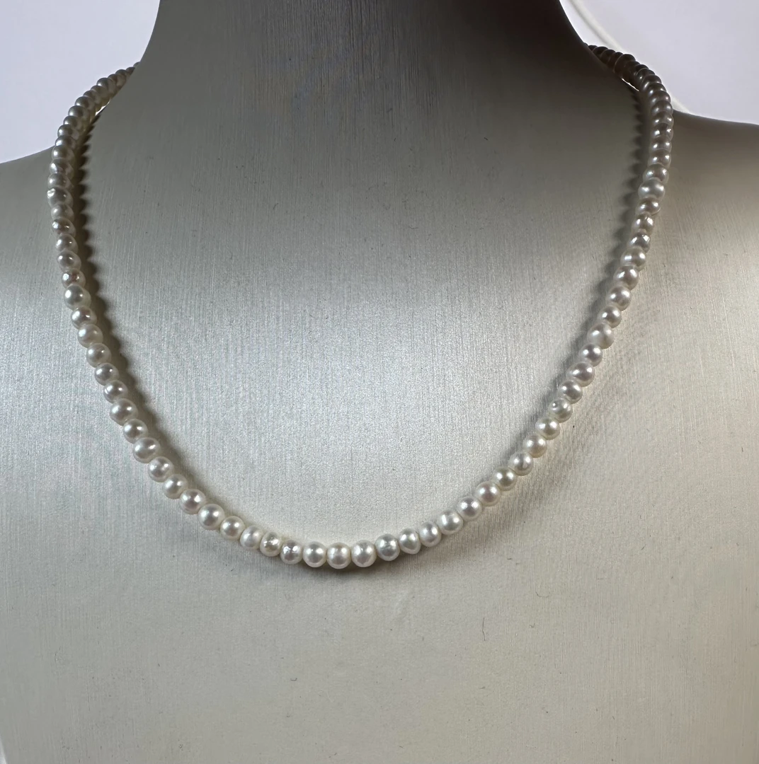 天然淡水小米珠-多样性发一条；3.5-4mm-m005