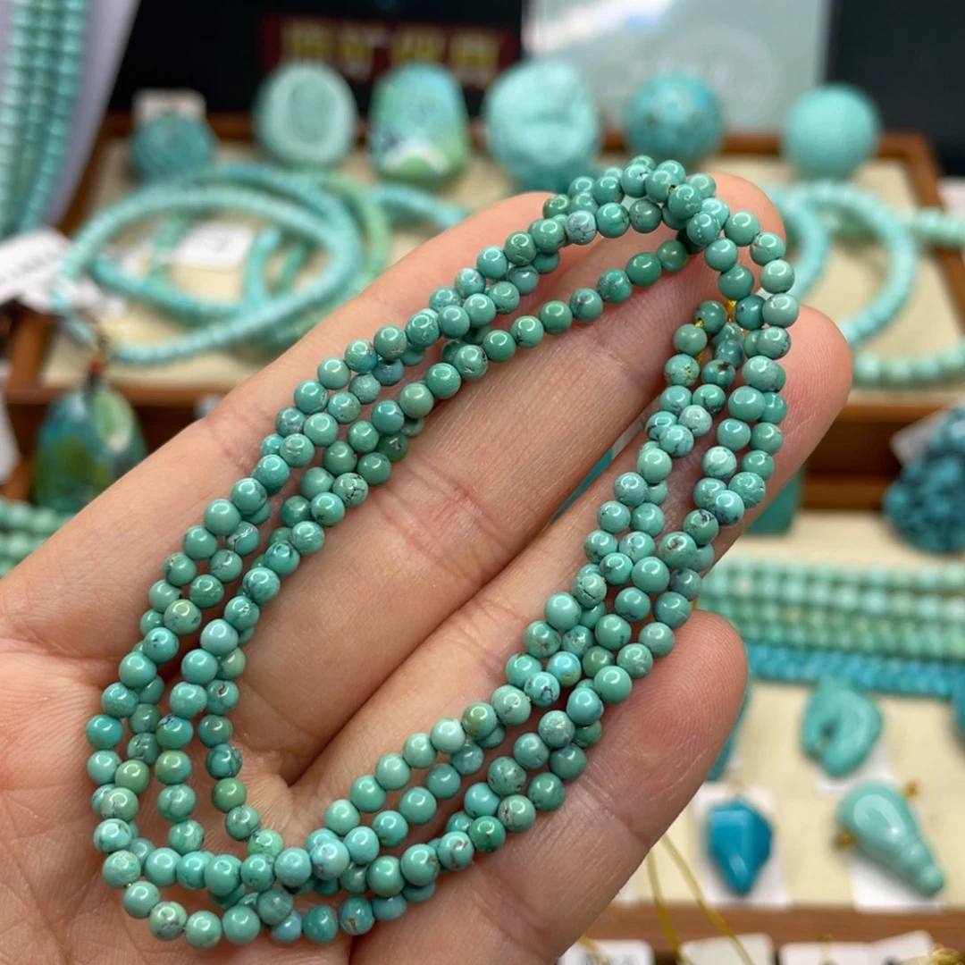 绿松石未镶嵌颈饰