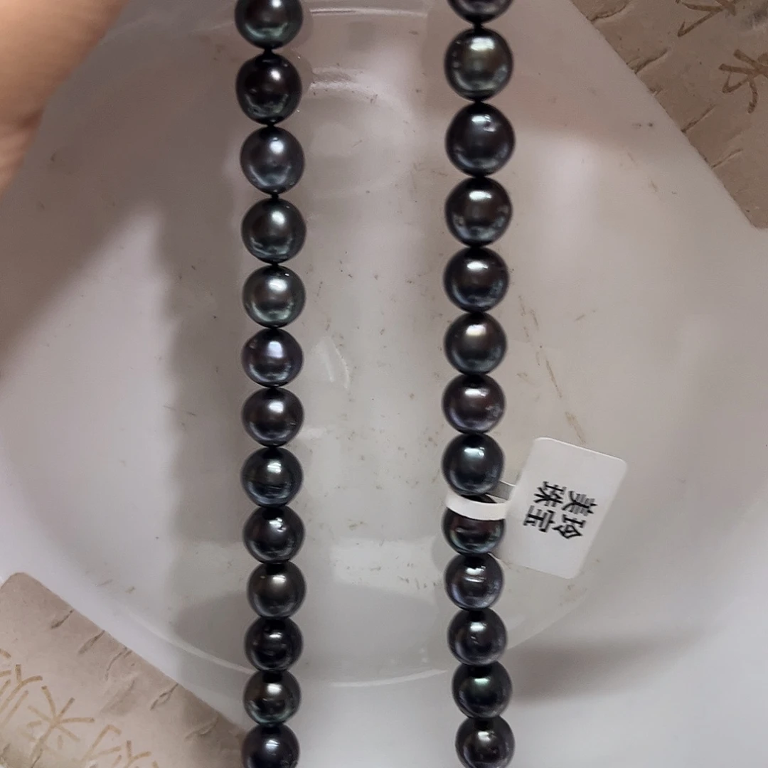 银S925镶嵌颈饰海水珍珠