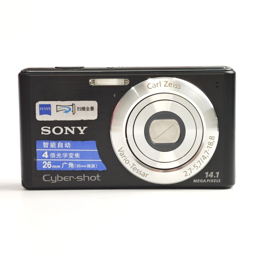 95新 Sony/索尼 w530黑色清冷可调胶片感1400万像素人像近景可