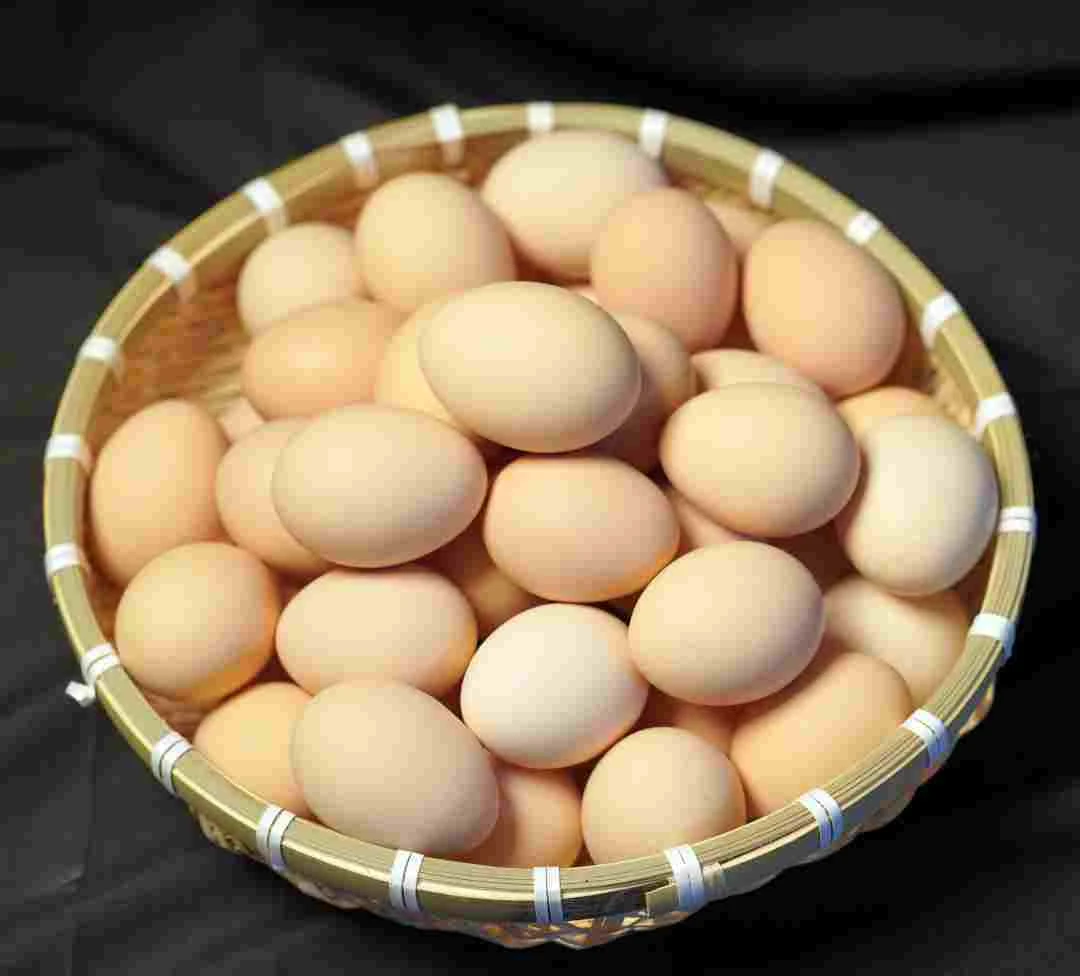 5农家谷物每日鲜土鸡蛋50枚装单枚45g-50g 净重4.5斤-5斤