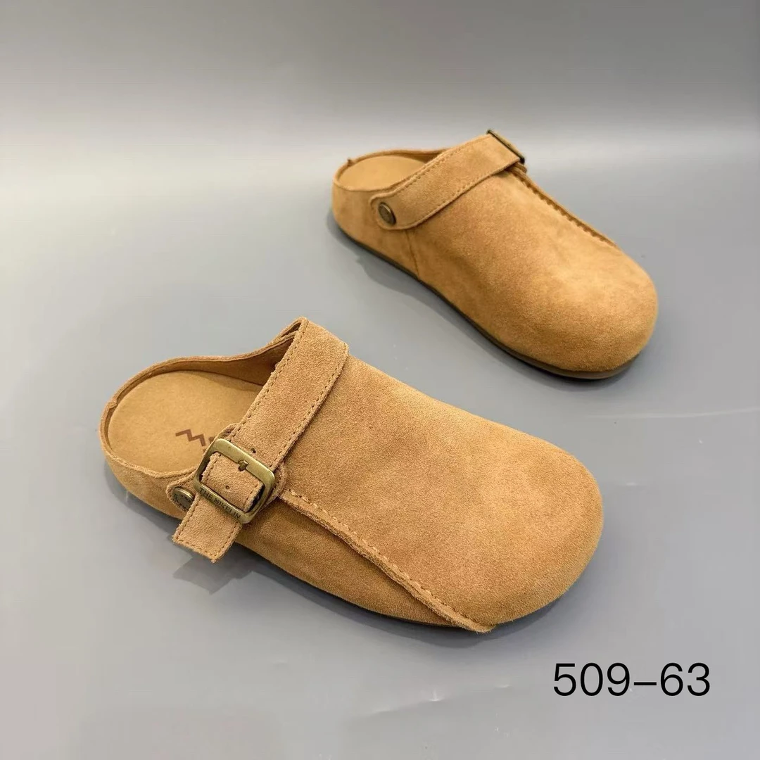 玛莎玛索新款509-63时尚百搭休闲包脚拖鞋网红潮鞋女拖鞋