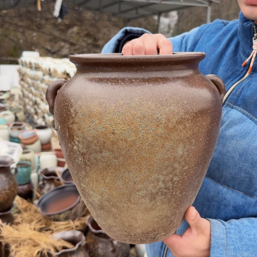 紫砂摆件瑕疵一个一个柴烧