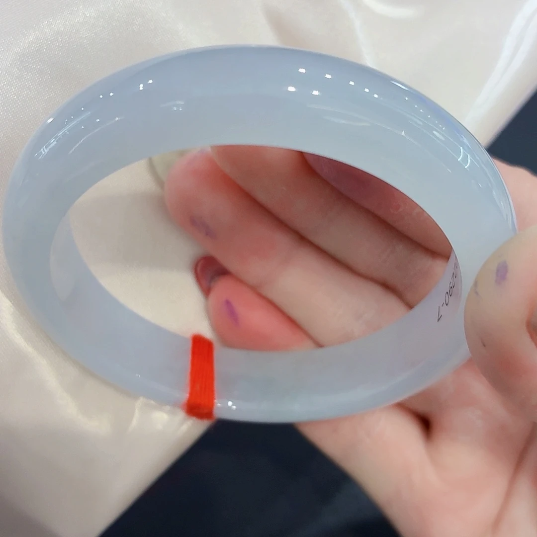 翡翠未镶嵌手镯翡翠57圈口（强推）