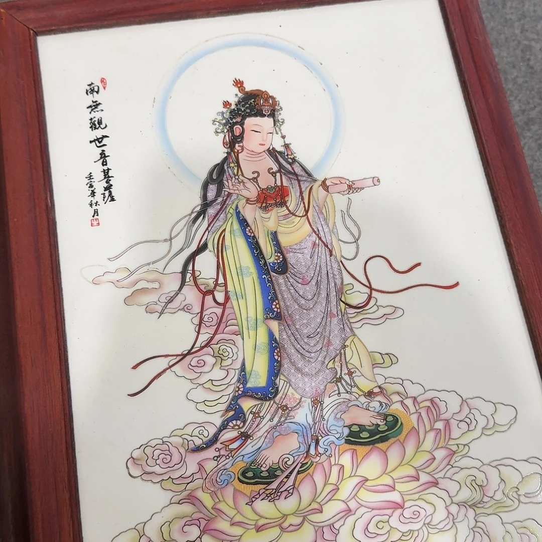 摆件瓷瓷板画瓷板画