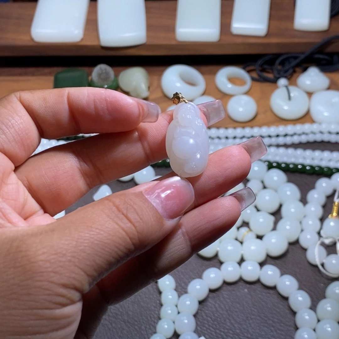 未镶嵌手链和田玉空