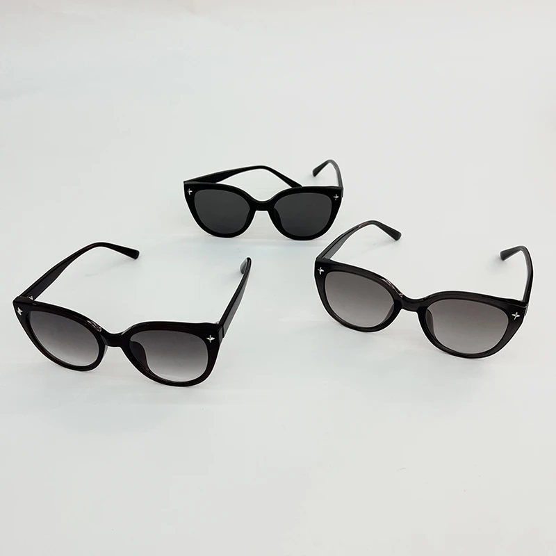 复古高级感小框猫眼墨镜眼镜【21339】