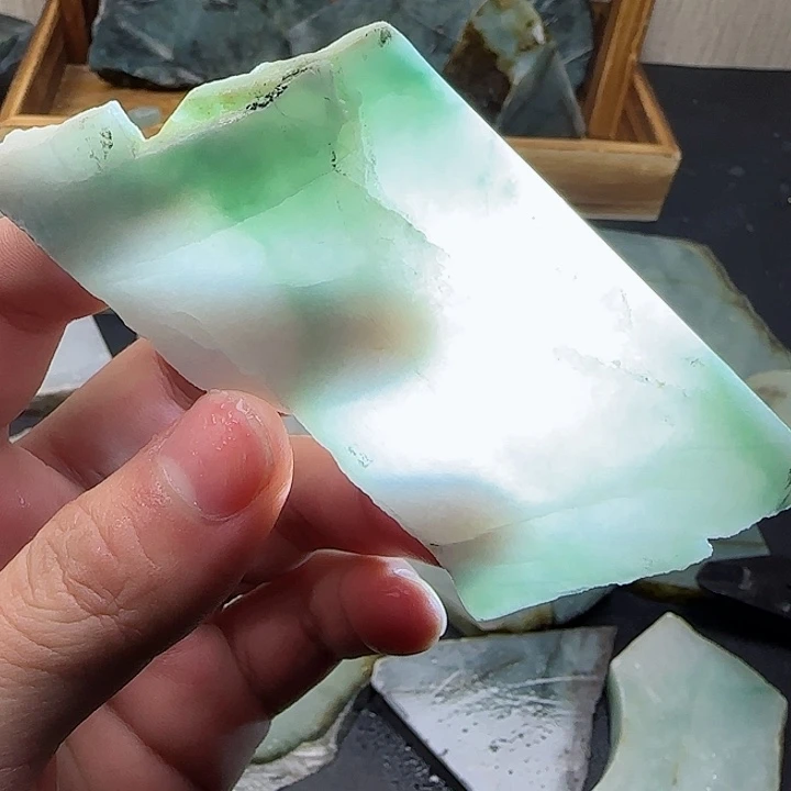 翡翠未镶嵌颈饰纯天然缅甸翡翠