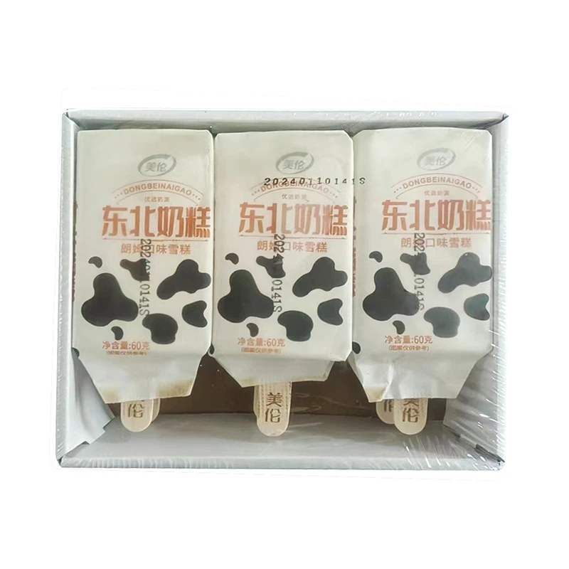 美伦东北奶糕朗姆口味雪糕 60克×6支
