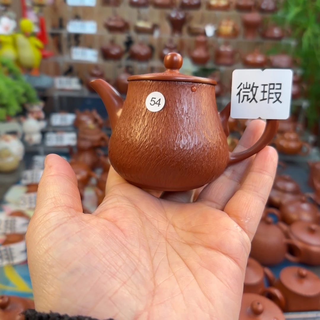 朱泥茶壶微瑕120C