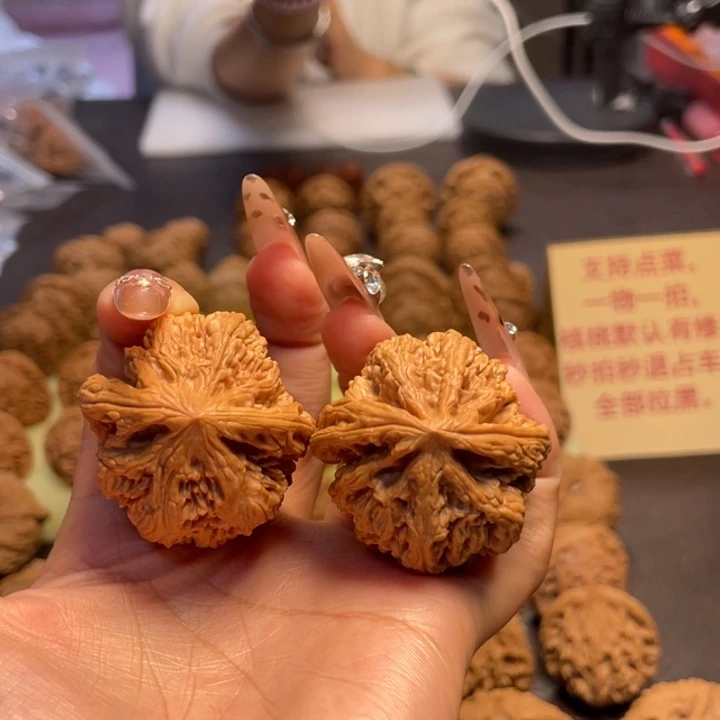 文玩核桃把件39大粗筋6