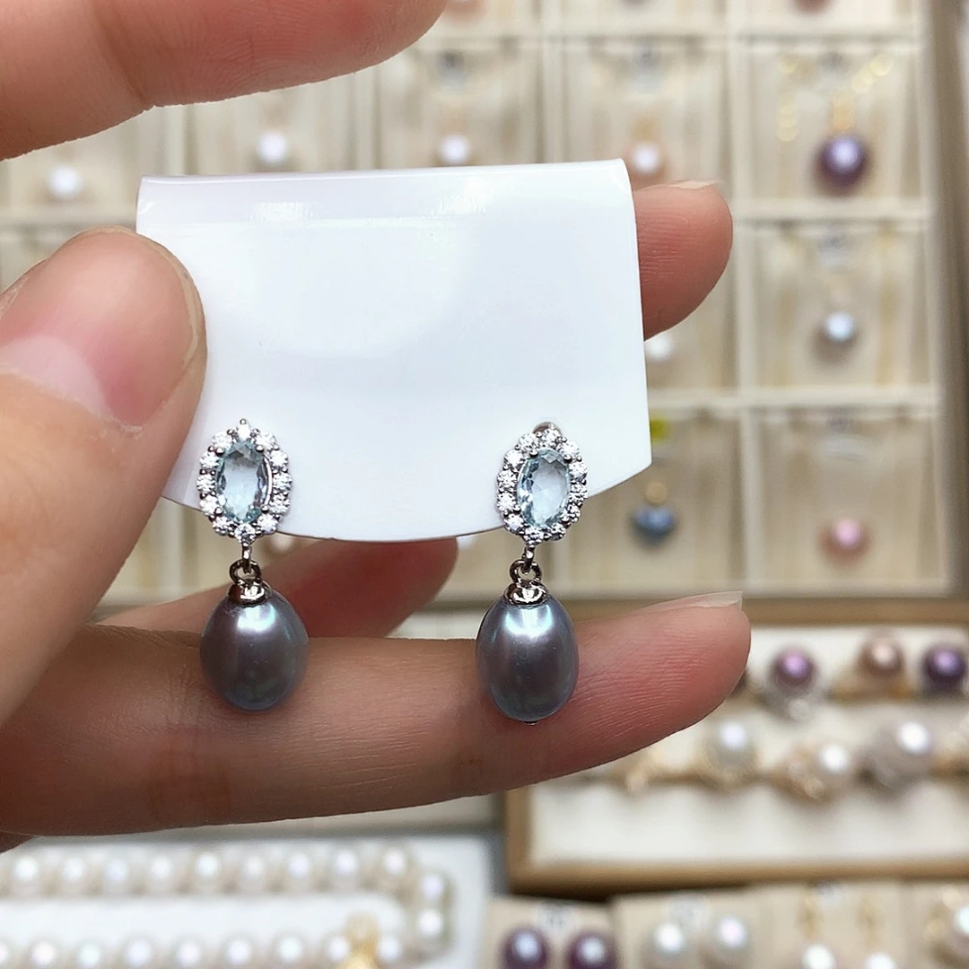 淡水珍珠颈饰合金