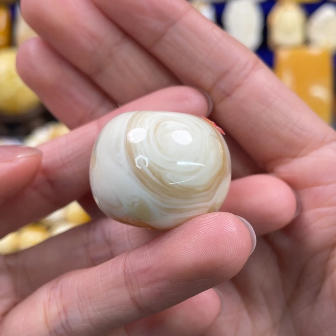 蜜蜡裸石未镶嵌琥珀蜜蜡扣子