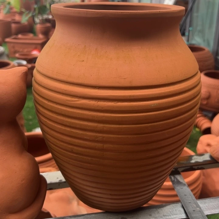 19×30 高温加厚红陶串色