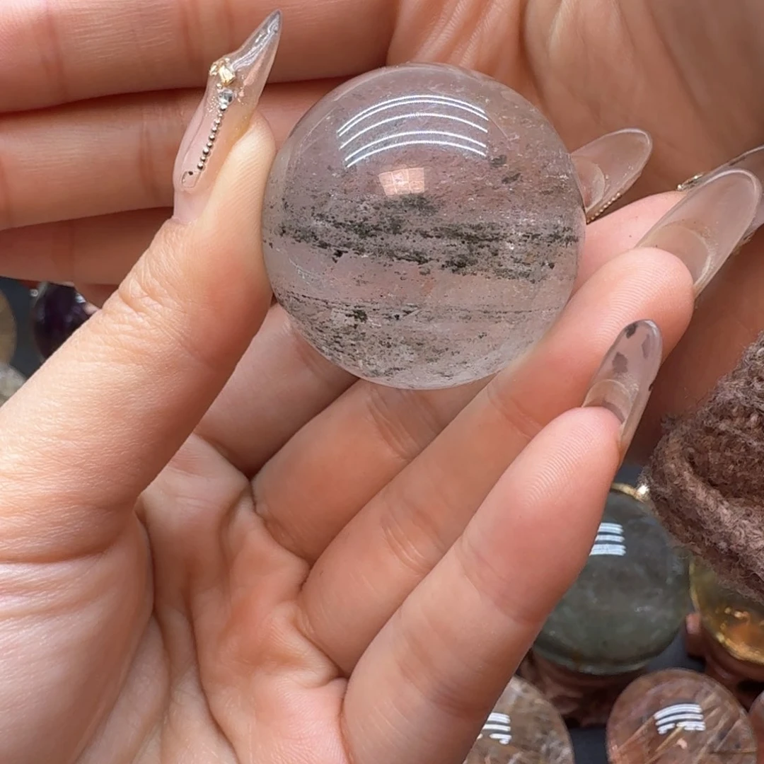 水晶天然水晶默认微瑕827 3.3未镶嵌彩**光