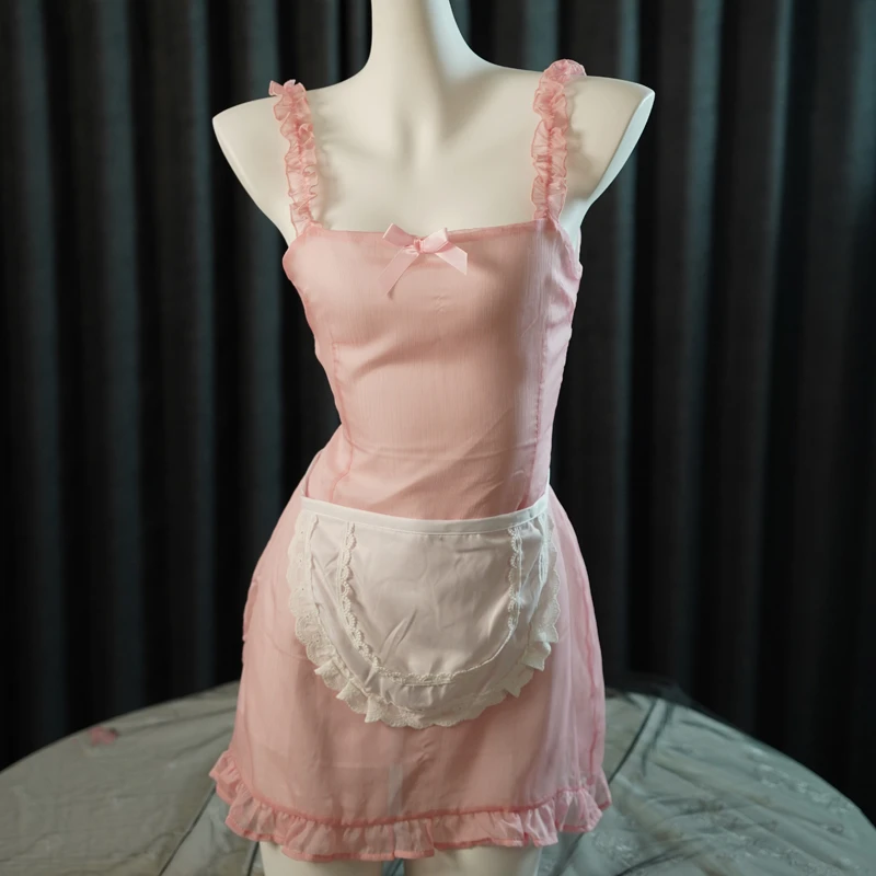 【甜心女仆】性感短款cosplay女仆裙连体纯欲睡裙