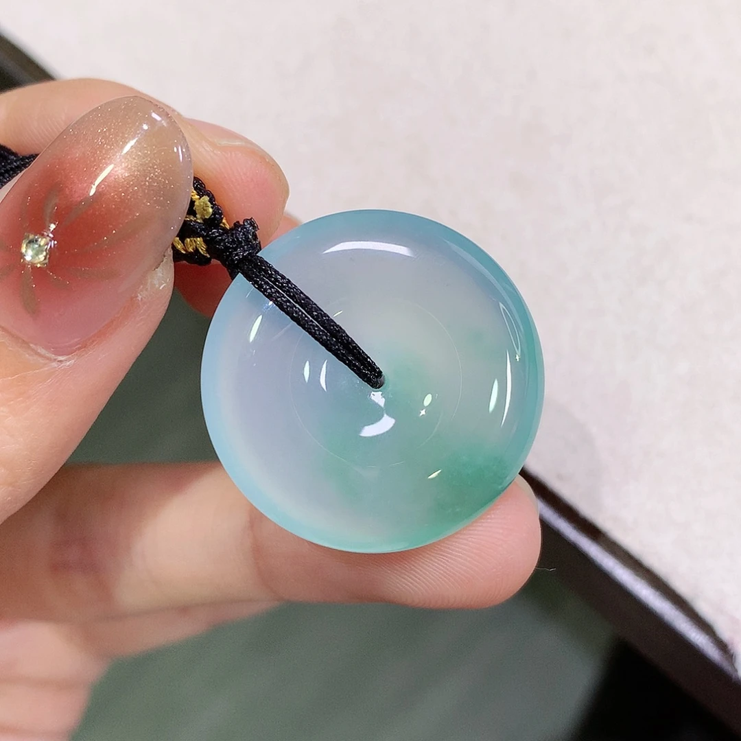 翡翠未镶嵌颈饰25-6