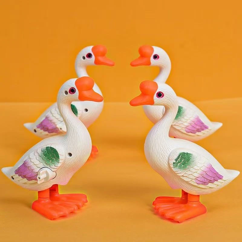 网红仿真上弦大白鹅