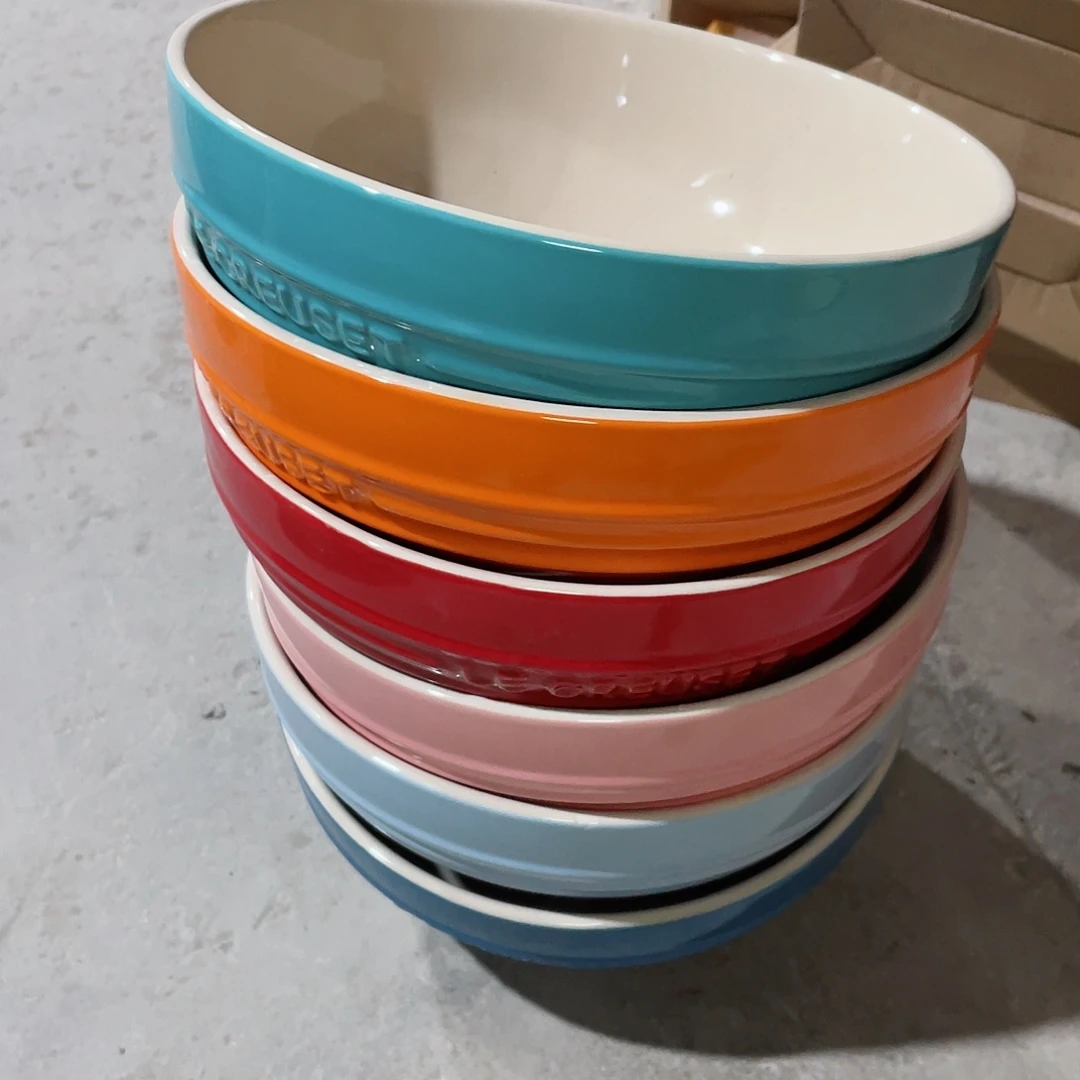 瓷片微瑕陶瓷餐具家用 一个8.5