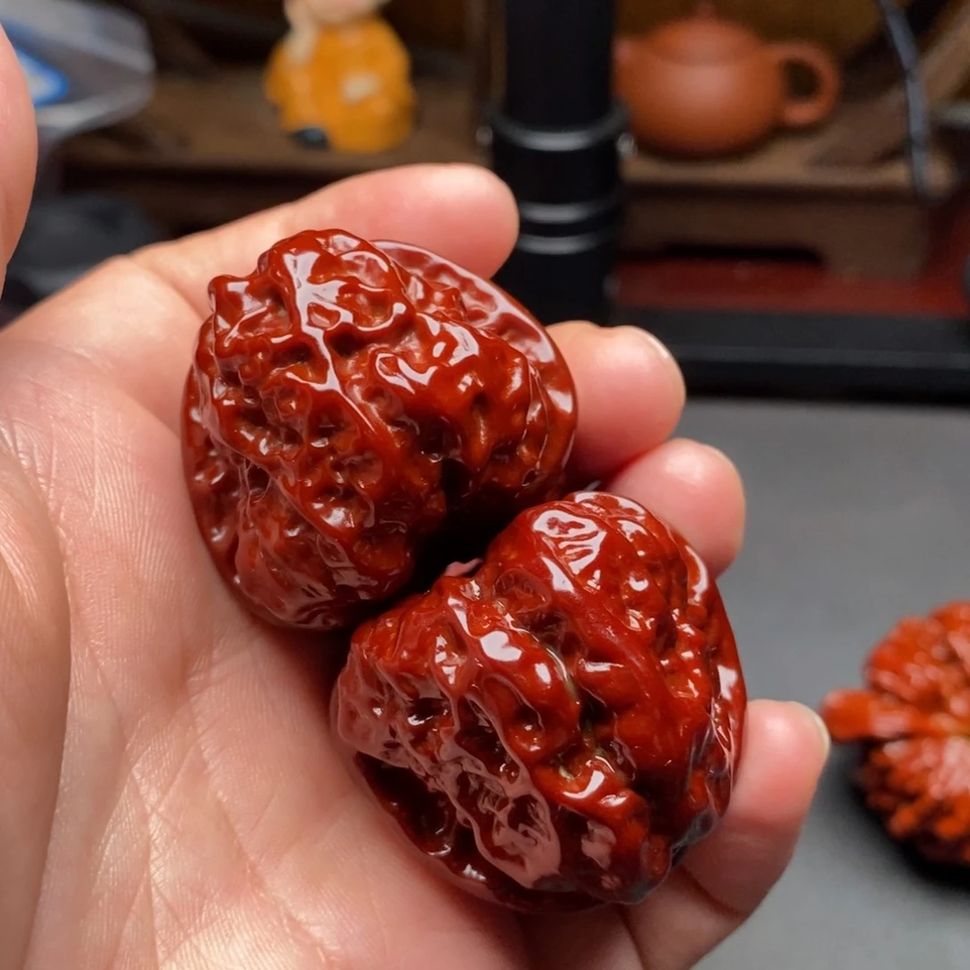 文玩核桃吊坠38蛤蟆头