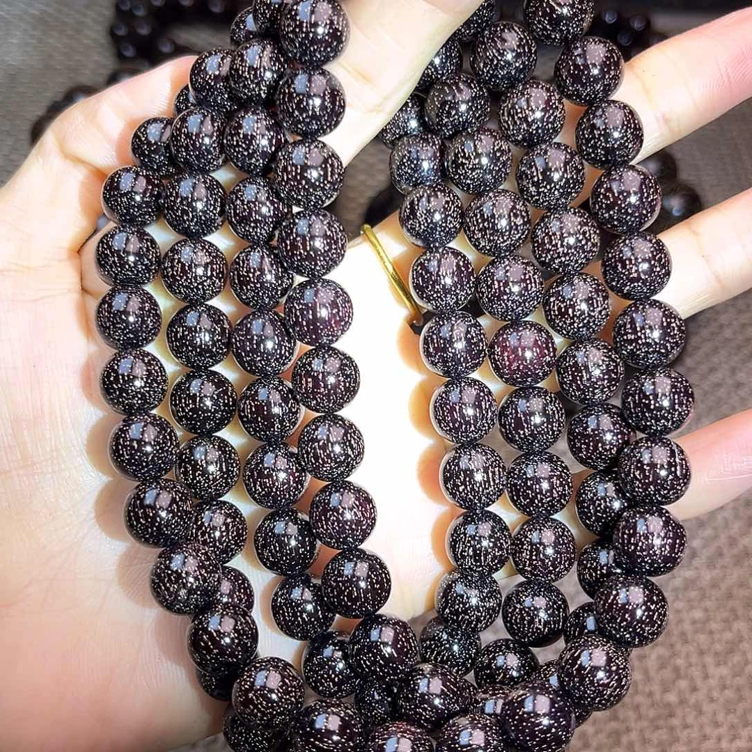 檀香紫檀（小叶紫檀）1.0 108 爆星