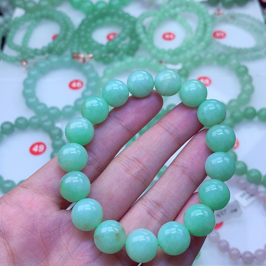 翡翠未镶嵌毛衣链