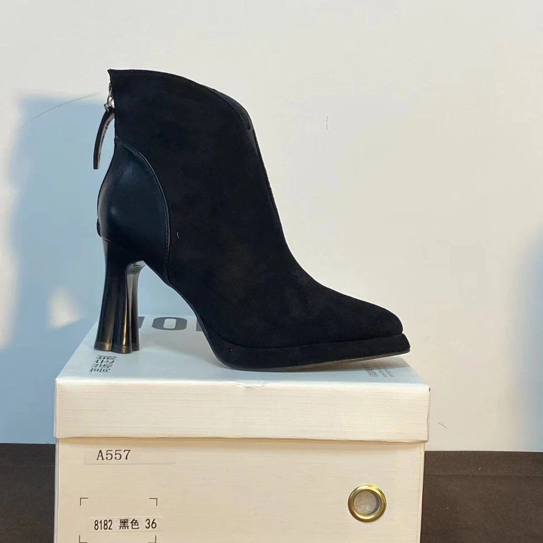 【清仓】2025小个子厚底平增高百搭女鞋A557