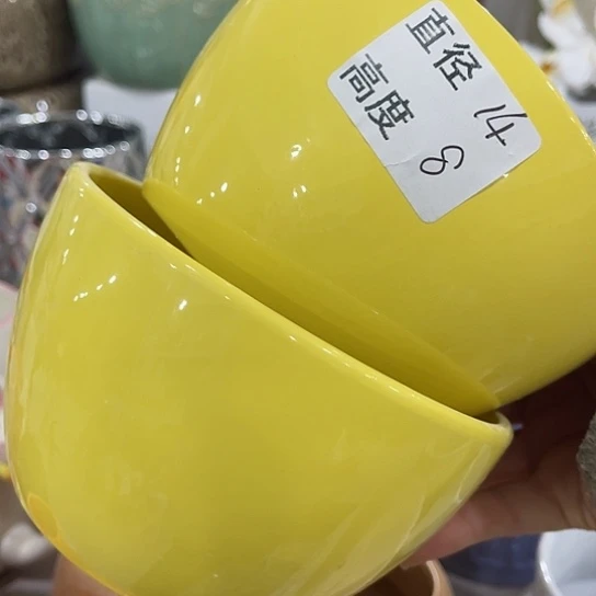 多肉绿植陶瓷花盆9.9包邮，有孔