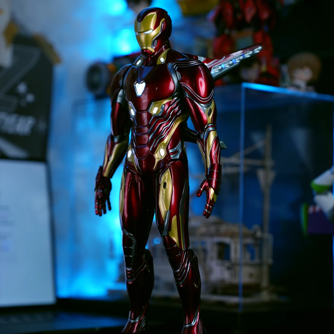 【正版漫威】钢铁侠MK50模型 适合桌面摆件/新年礼物/节日礼物
