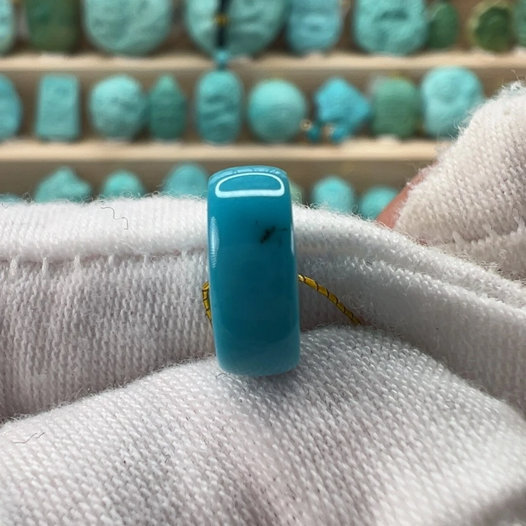 未镶嵌绿松石直切珠10.8x4.4mm