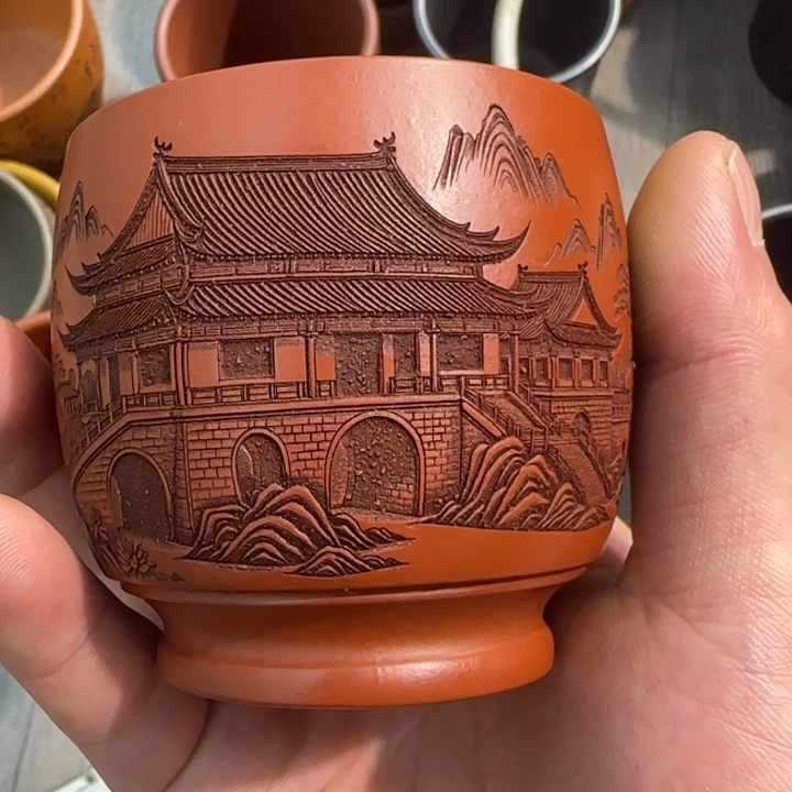 茶杯紫砂全手工制作工艺