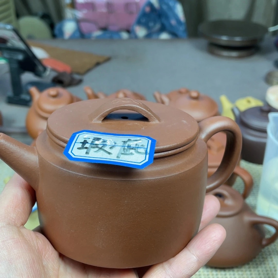 紫砂茶壶对**歌宜兴紫砂