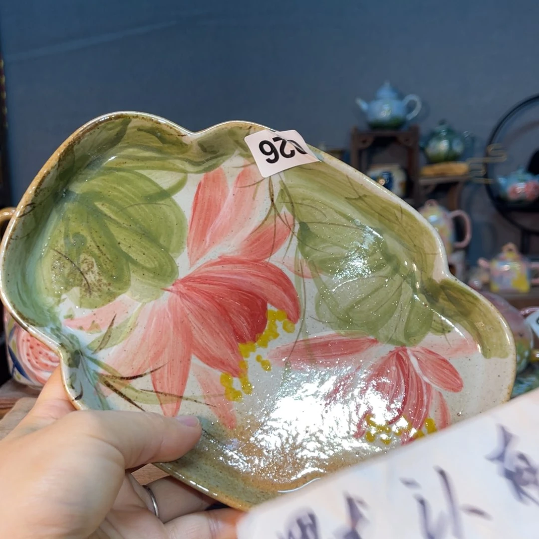 杯素浅陶瓷手工手绘