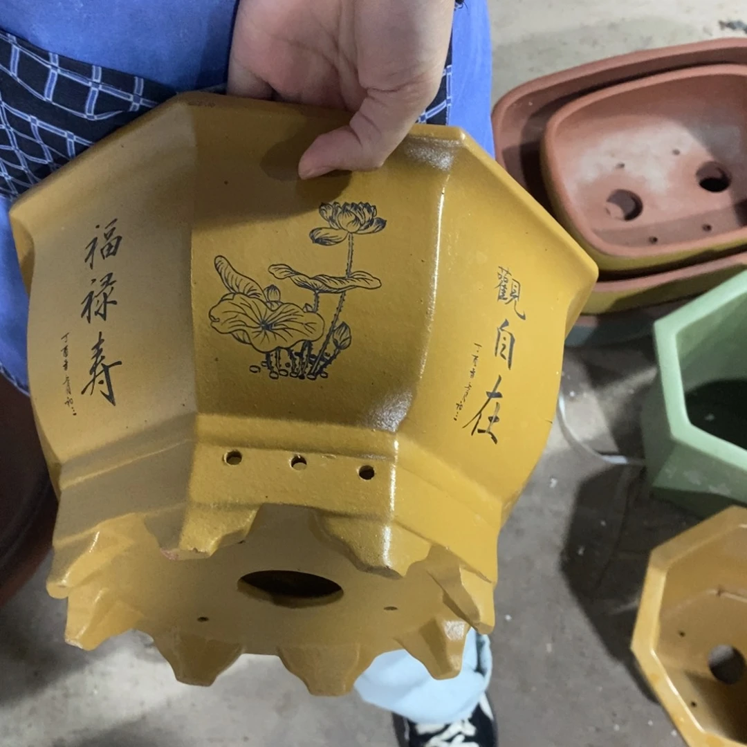 紫砂花盆口径口径26916