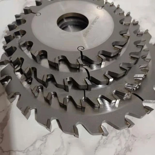 钨钢开槽锯片125150180外径立铣机平齿背板开榫门套开槽刀
