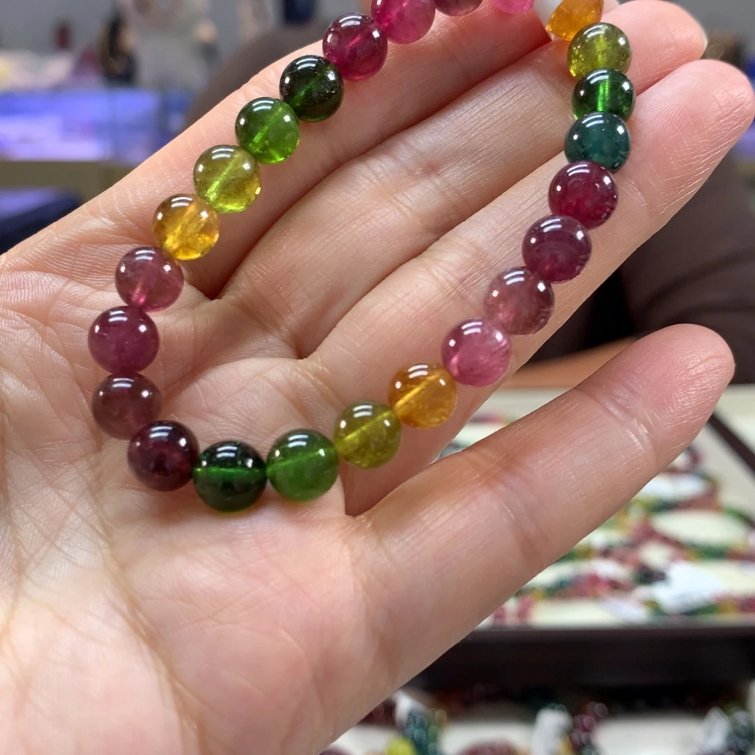 手链未镶嵌碧玺手串8