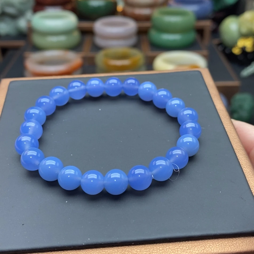 玛瑙/玉髓手链0.8未镶嵌