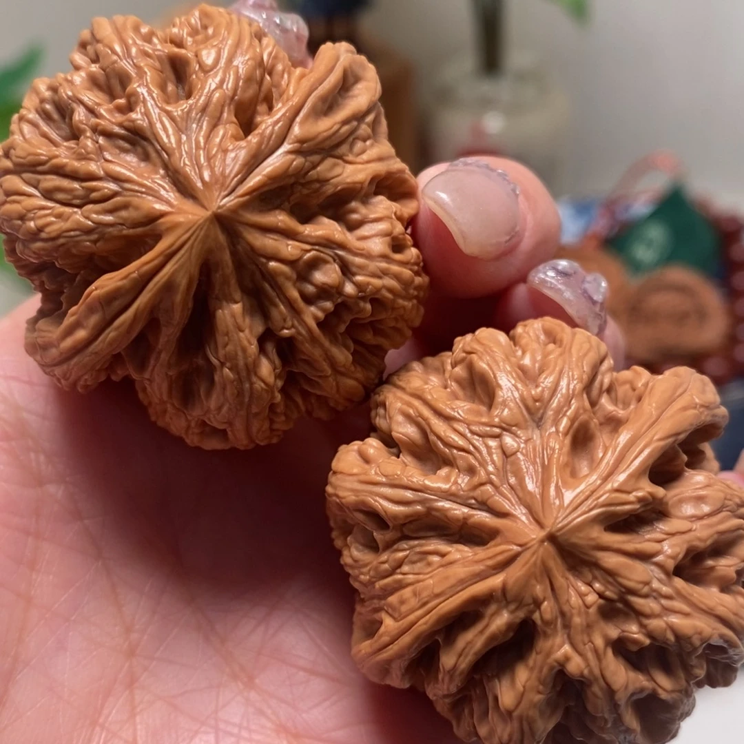 把件文玩核桃44尺寸粗筋