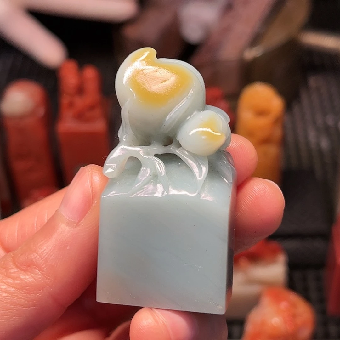 寿山石印石我就去看看这